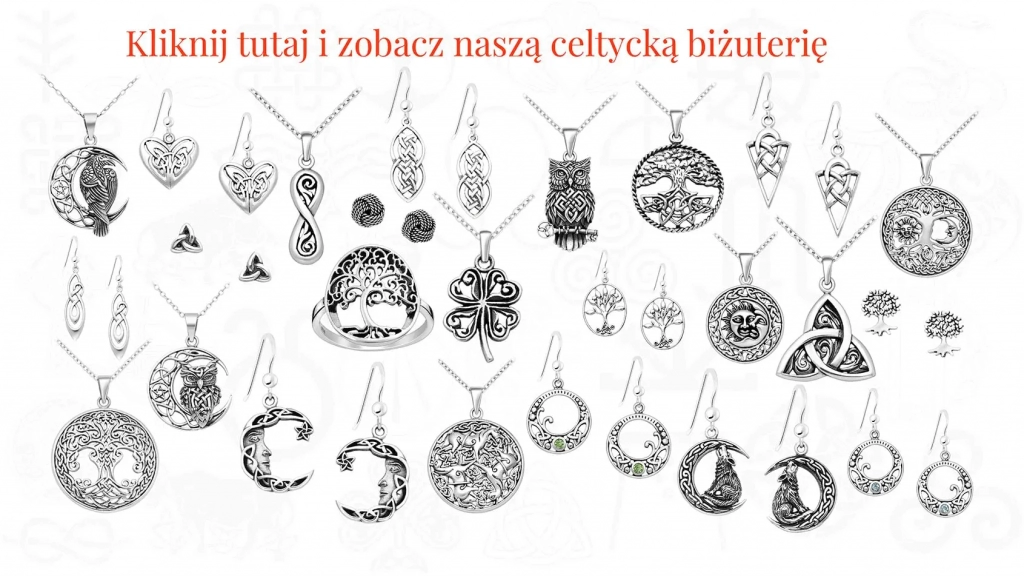 celtycka biżuteria ze srebra