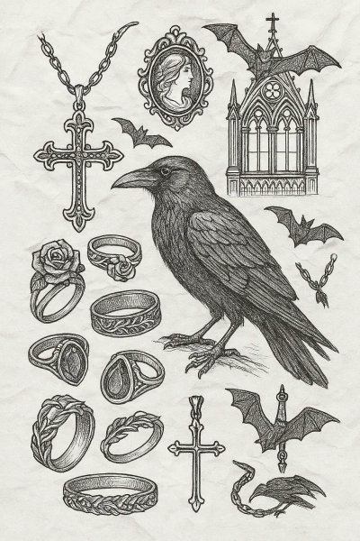 Biżuteria gothic_biżuteria-gotycka